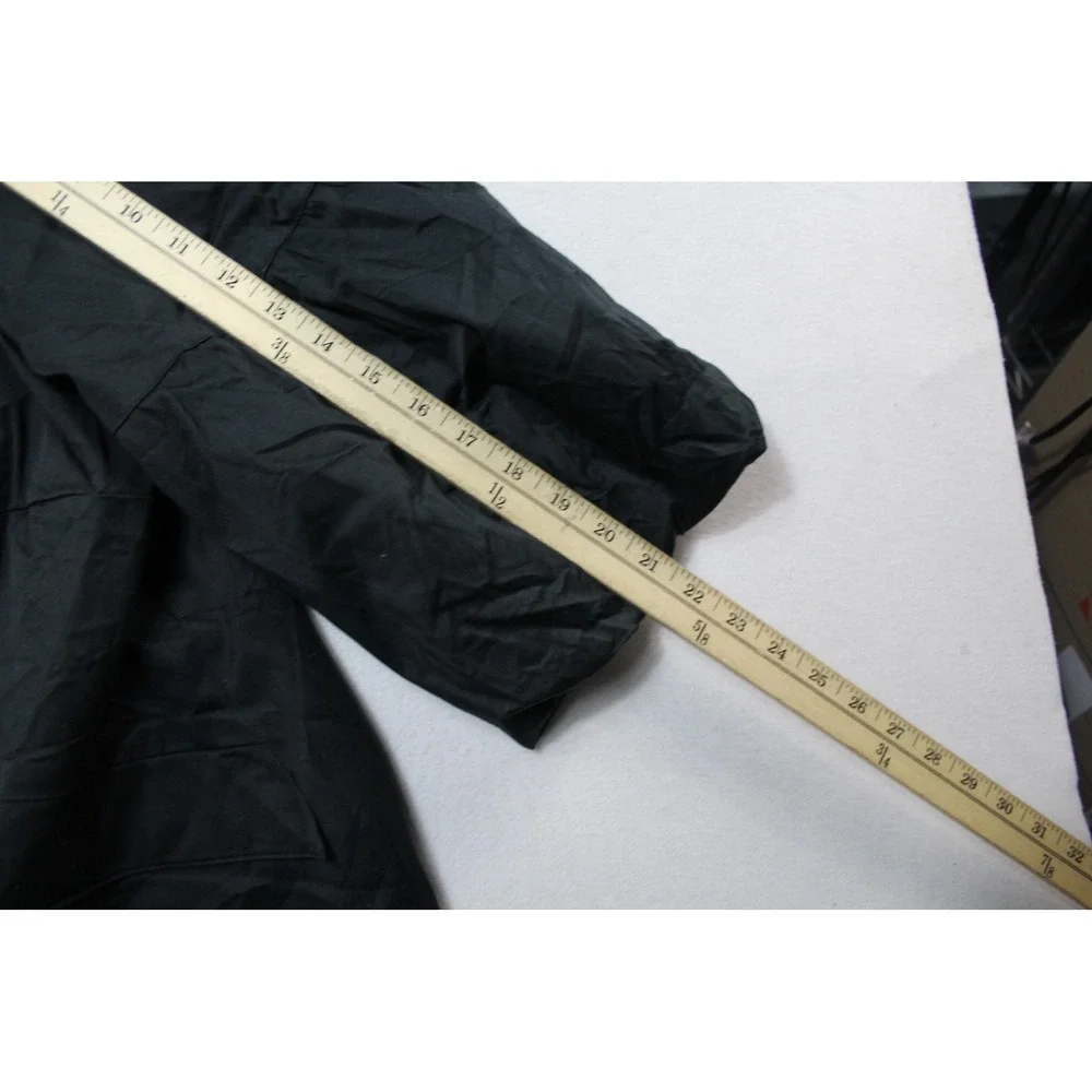 Avenue Jacket Womens Eighteen Twenty Black Excellent Balloon Sleeve Swing Zip